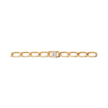 Letter Q Chain Bracelet