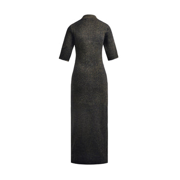 Women Qipao Dress - Black