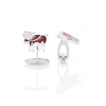 Men Nunzio Cufflinks - Red