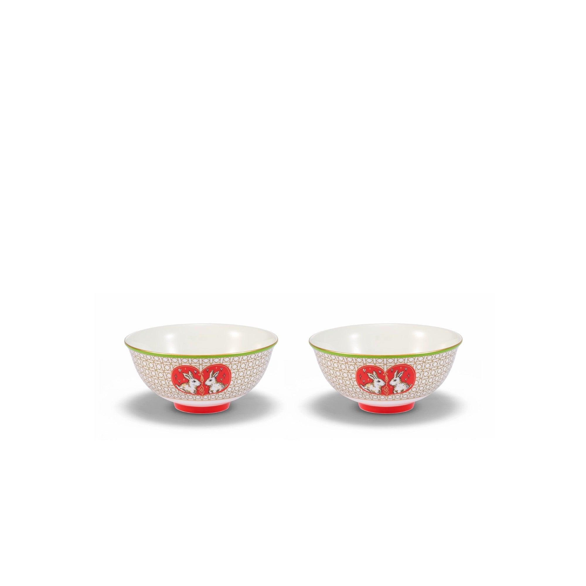 Rabbit Bowl Set - Lime