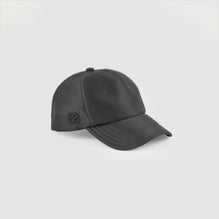 Women Satiny Cap - Black