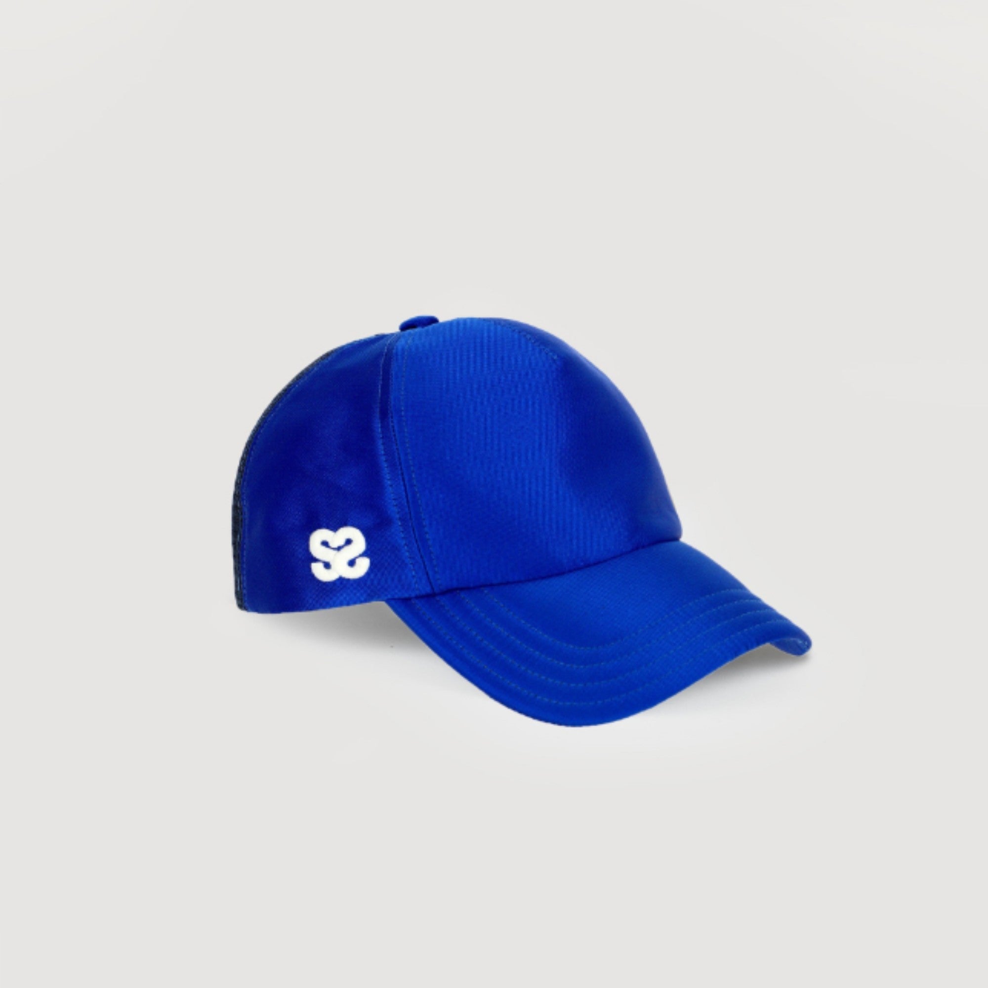 Women Satiny Cap - Electric Blue