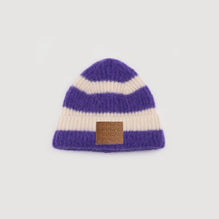 Women Knitted Beanie - Purple