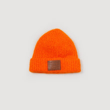 Women Knit Beanie - Orange