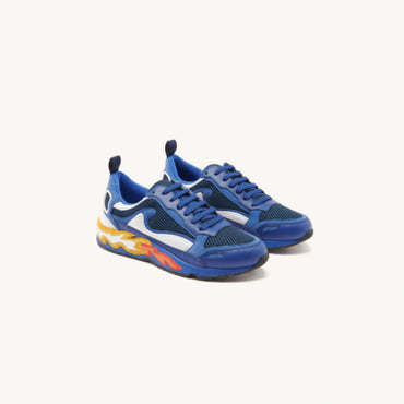 Women Flame Trainers - Navy Blue