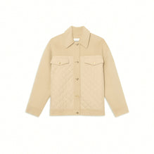 Women Quilted Jacket - Beige