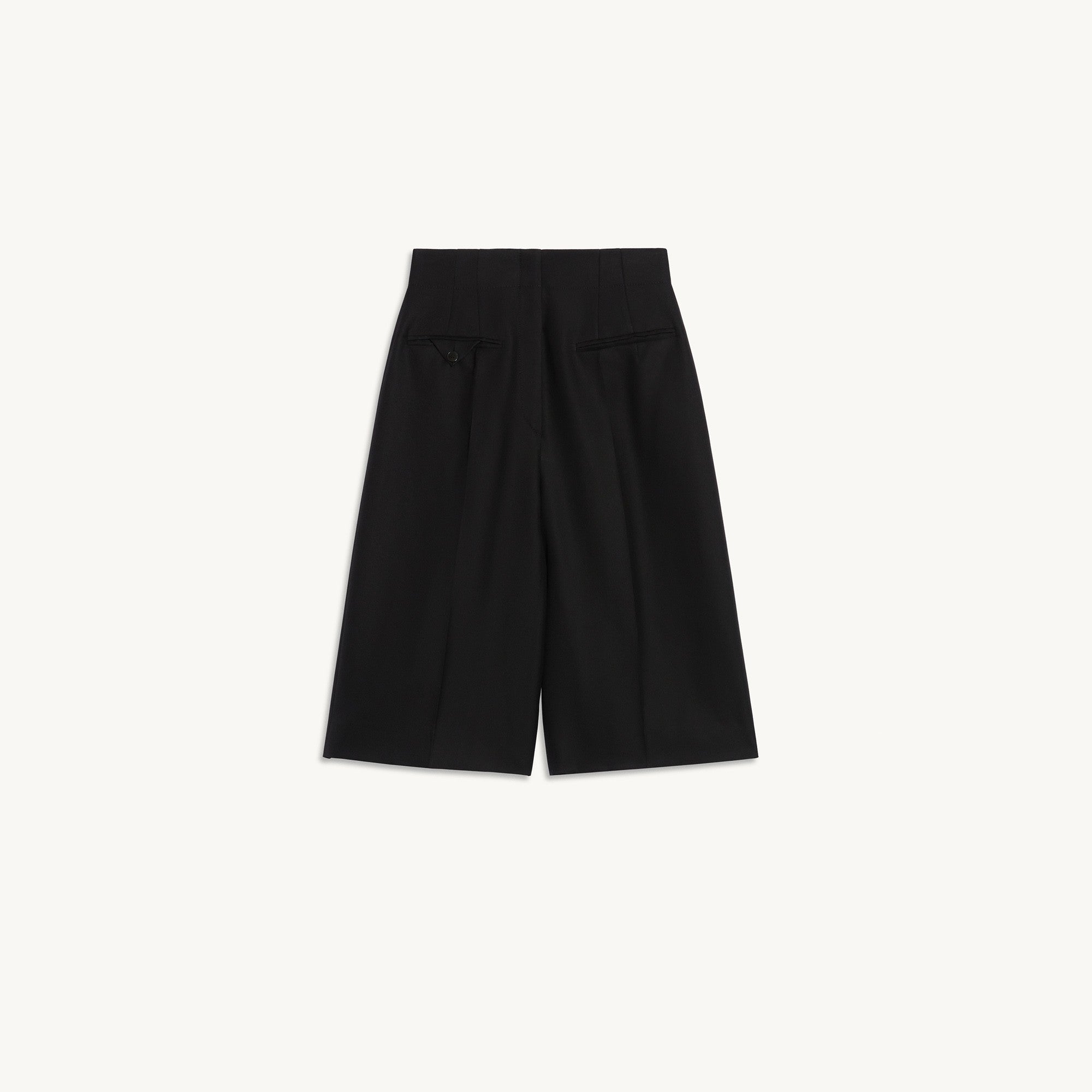 Women Jacquard Culottes - Black