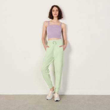 Women Knit Jogging Bottoms - Mint