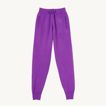 Women Knit Jogging Bottoms - Purple