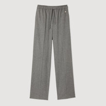 Women Wide-Leg Trousers - Grey