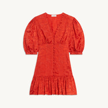 Women Short Flowing Dress - Red