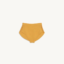 Women Crochet Briefs - Ochre