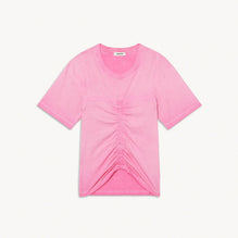 Women Corset T-Shirt - Pink