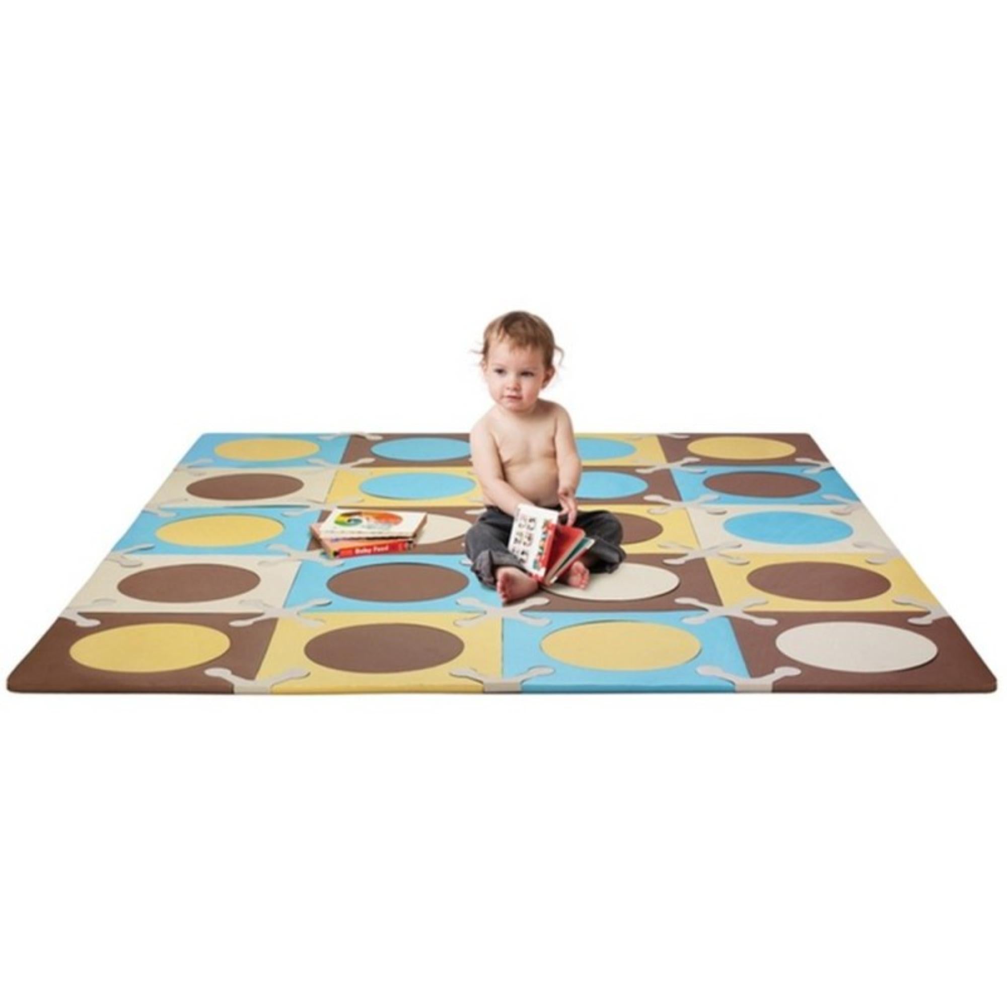 Skip Hop Playspot Foam Floor Tiles - Blue/Fold