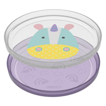 Skip Hop Zoo Smart Serve Non Slip Plates - Unicorn