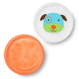 Skip Hop Zoo Smart Serve Non Slip Plates - Dog