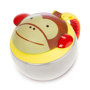 Skip Hop Zoo Clear Tritan Snack Cup - Monkey