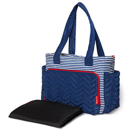 Skip Hop Five Star Mommy Tote - Nautical Stripe