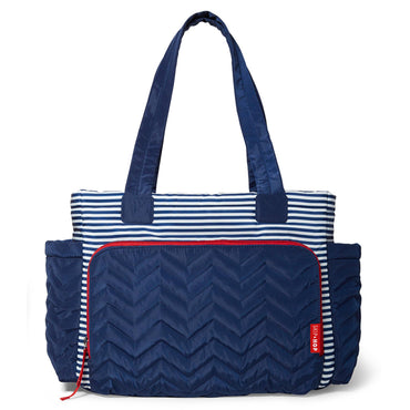 Skip Hop Five Star Mommy Tote - Nautical Stripe