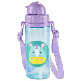 Skip Hop Zoo PP Straw Bottle (Long Strap) - Unicorn