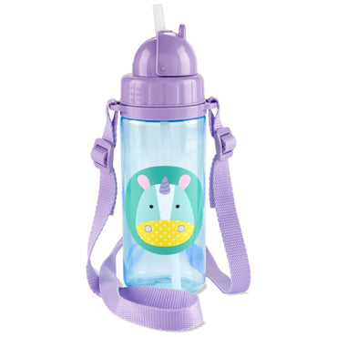 Skip Hop Zoo PP Straw Bottle (Long Strap) - Unicorn