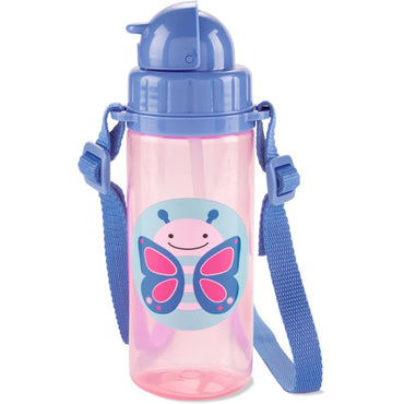 Skip Hop Zoo PP Straw Bottle (Long Strap) - Butterfly