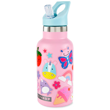 Skip Hop Stainless Steel Canteen Bottle - Pink