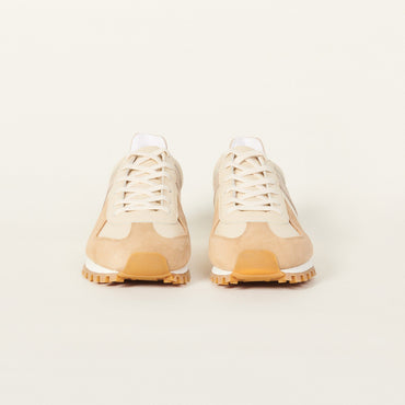 Men Running Trainers - Beige