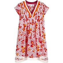 Pink Print Mother/Daughter Poupette 23E Girl Shashou Dresses