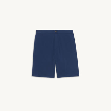 Men Bermuda Shorts With Pockets - Blue