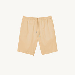 Men Organic Cotton Shorts - Beige