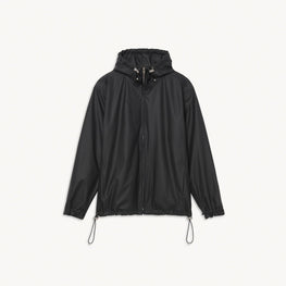 Men Technical Fabric Jacket - Black