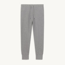 Men Knit Jogging Bottoms - Mocked Grey