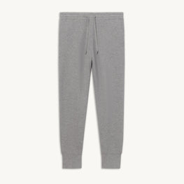 Men Knit Jogging Bottoms - Mocked Grey