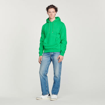 Men Men’S Organic Cotton Embroidered Hoodie - Green