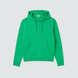 Men Men’S Organic Cotton Embroidered Hoodie - Green