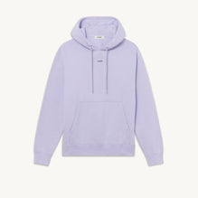 Men Organic Cotton Embroidered Hoodie - Mauve