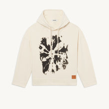 Men Tie-Dye Hoodie - Beige