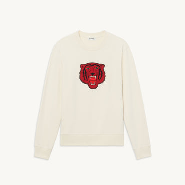 Men Sweatshirt With Patch - Off-White