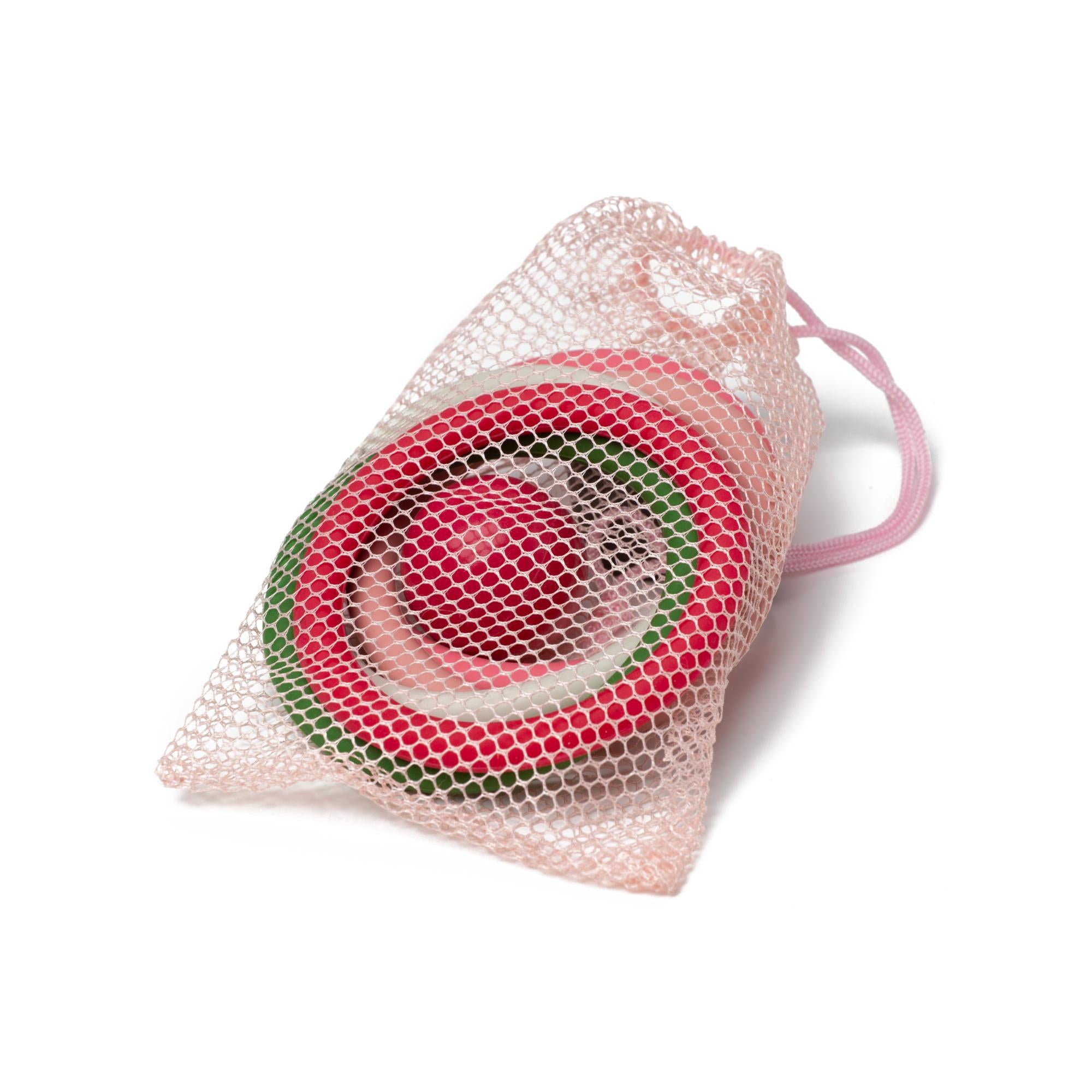 Scrunch Silicone Quoits - Pink Multi