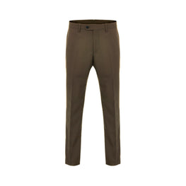 Men Formal Pants Slim Fit - Taupe