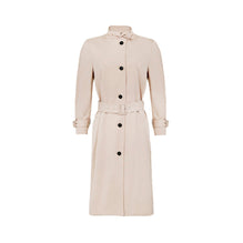 Women Cotton Trench Coat - Beige