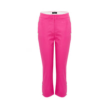 Women Cotton Pants - Fuchsia