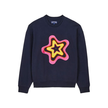 Blue Family Print Stars Gift Men Sweet Sweatshirts