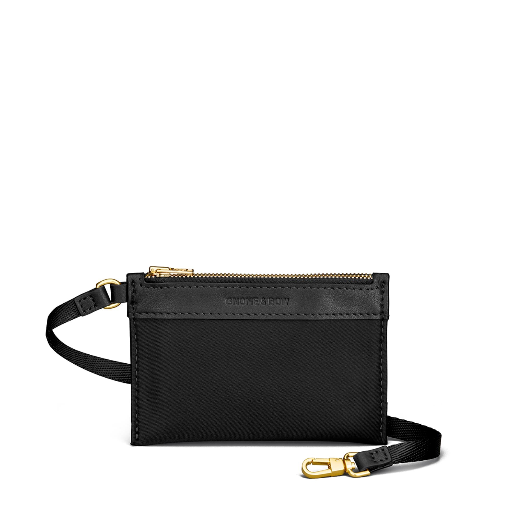 Musketeer Dryna Crossbody Sling Handbag (USA Nappa Leather) - Black