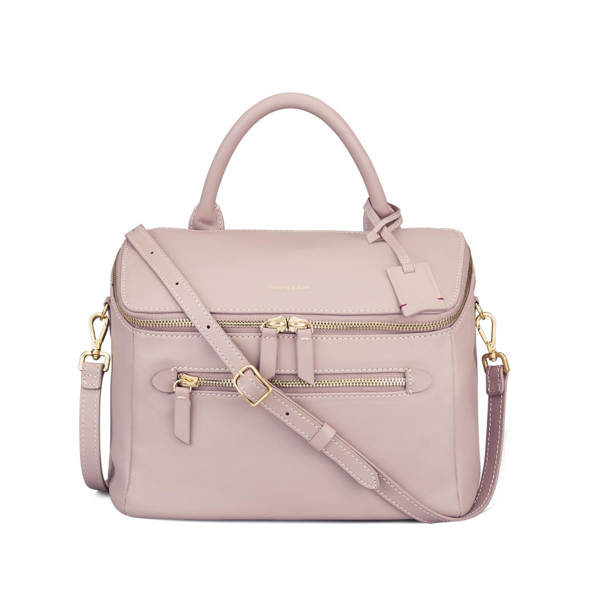 Musketeer Dryna Crossbody Sling Handbag (USA Nappa Leather) - Pink