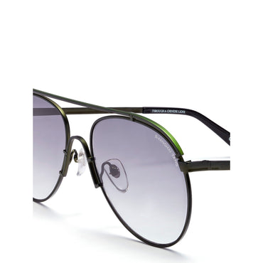 Unisex Classic Aviator With Bi Colour Front #1920A - Green