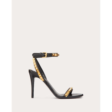 Women Rockstud No Limit Heels - Nero