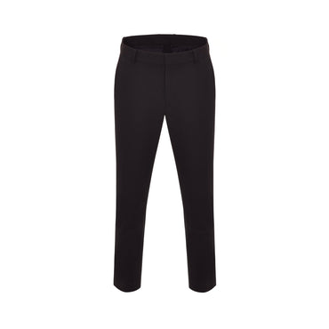 Men Cotton Twill Pants/Window Frame Pocket Lip - Black