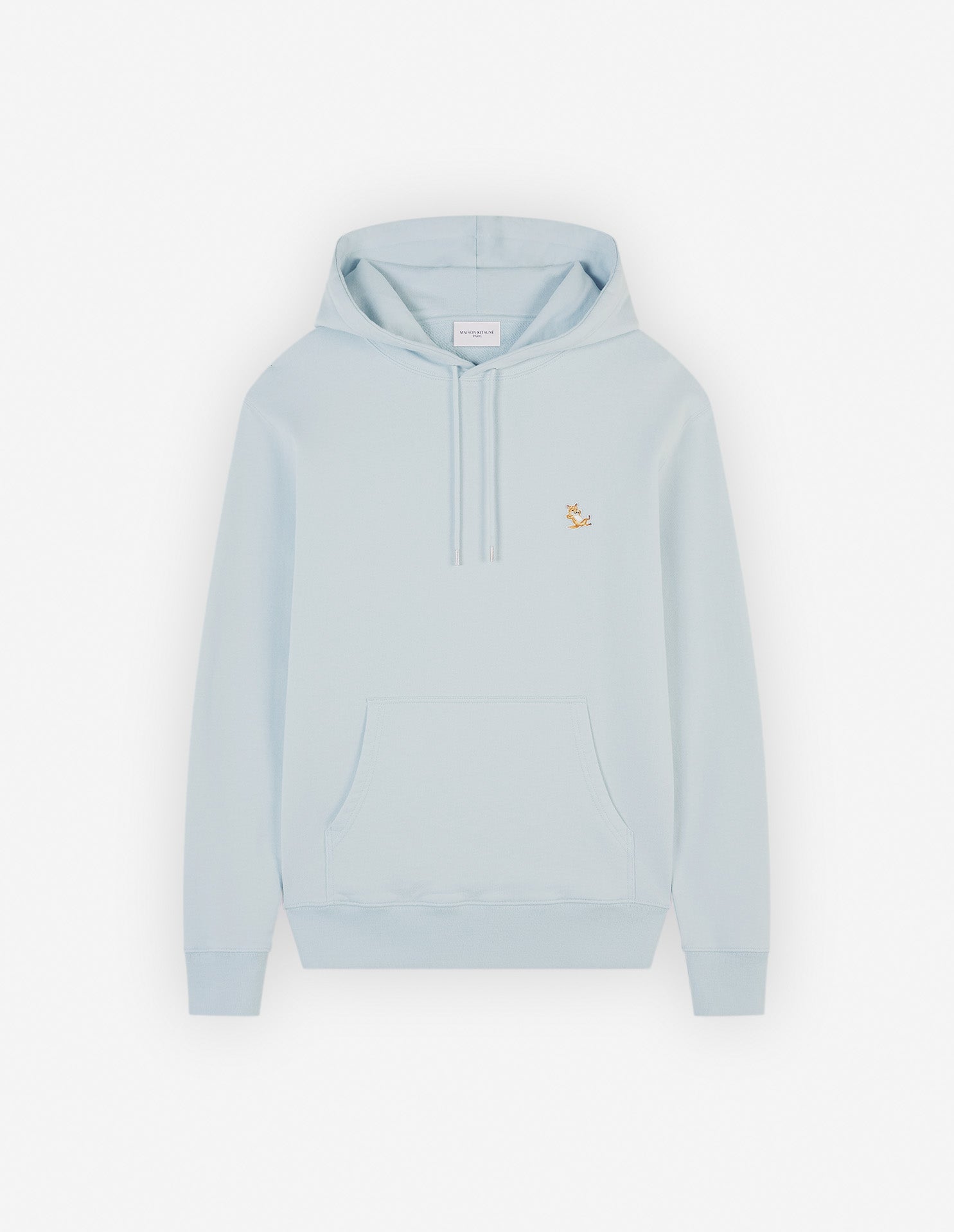 Men Chillax Patch Regular Hoodie - Sky Blue
